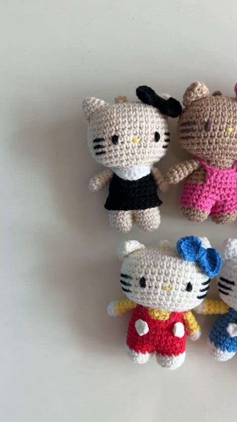 ハローキティ ニット　オーナメント　レトロ　レア　タグ付き ハローキティ ニット オーナメント レトロ レア タグ付き ハローキティ